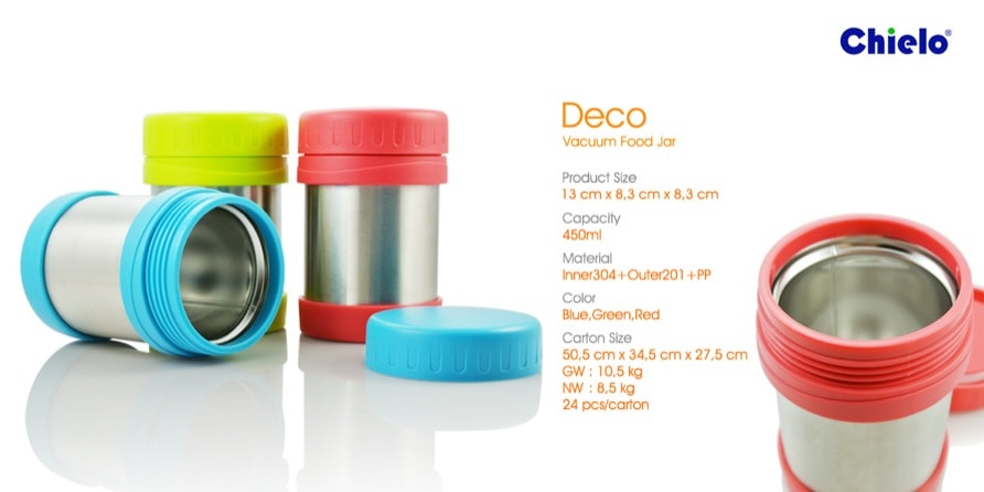 Deco Vacuum Food Jar